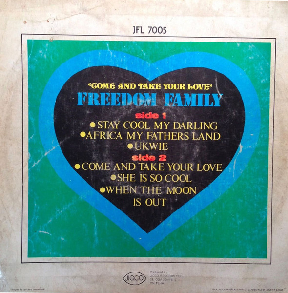 Freedom Family - Come And Take Your Love | Jicco Funk (JFL 7005) - 2 Freedom Family - Come And Take Your Love | Jicco Funk (JFL 7005) - 2