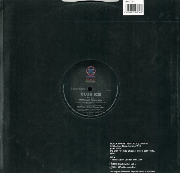 Club Ice - Manhassett | Black Market International (BMIT 001) - 2