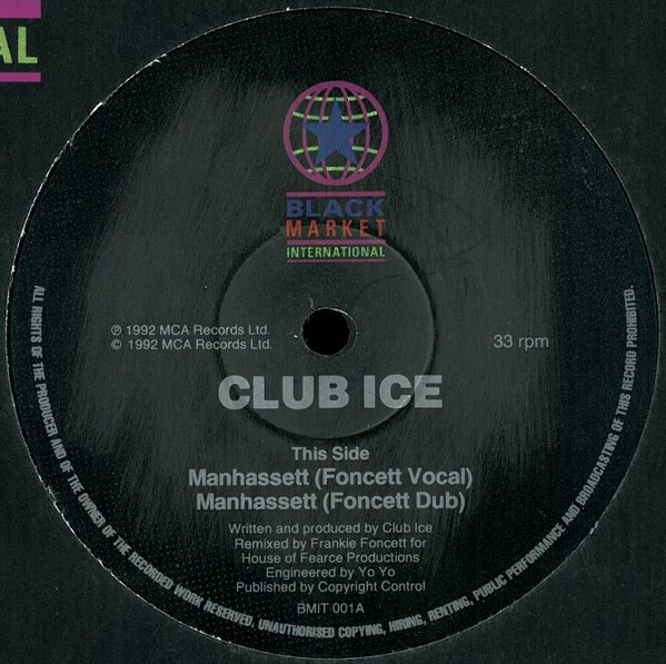 Club Ice - Manhassett | Black Market International (BMIT 001) - 3