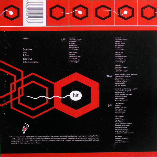 The Sugarcubes - Hit | One Little Indian (62TP12) - 2