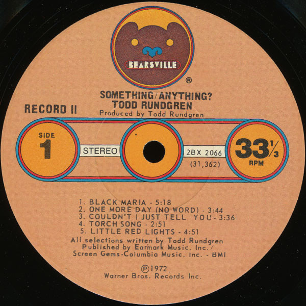 Todd Rundgren - Something / Anything? | Bearsville (2BX 2066) - 4 Todd Rundgren - Something / Anything? | Bearsville (2BX 2066) - 4