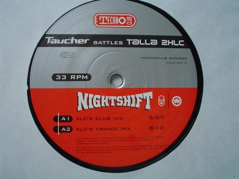 Taucher Battles Talla 2XLC - Nightshift | Technoclub Records (TECHNO 006-12) - 3