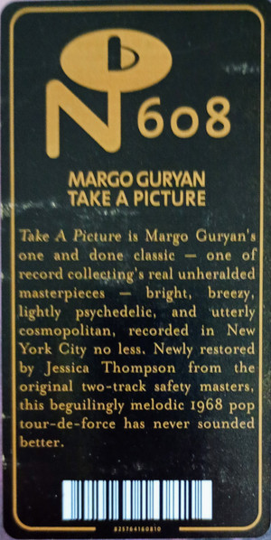 Margo Guryan - Take A Picture | Numero Records (NUM608) - 3