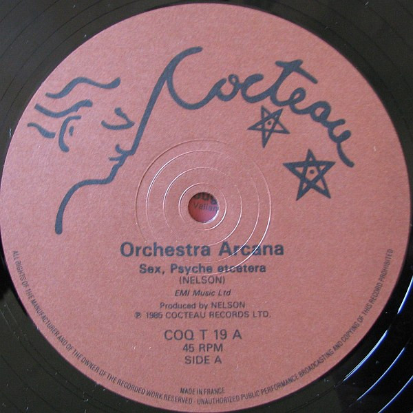 Orchestra Arcana - Sex - Psyche - Etc | Cocteau Records (COQ T 19) - 3 Orchestra Arcana - Sex - Psyche - Etc | Cocteau Records (COQ T 19) - 3
