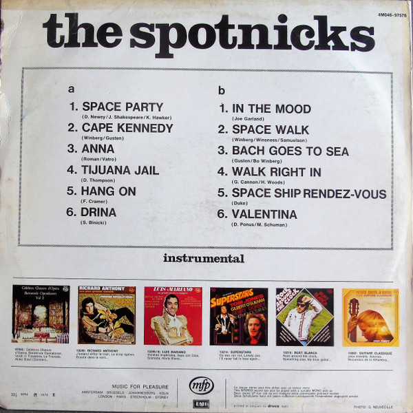 The Spotnicks - The Spotnicks | Music For Pleasure (4M046-97576) - 2