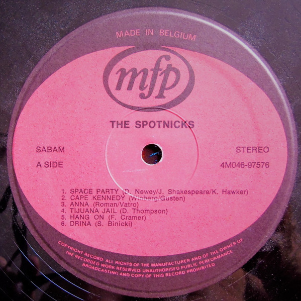 The Spotnicks - The Spotnicks | Music For Pleasure (4M046-97576) - 3