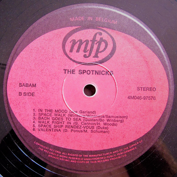 The Spotnicks - The Spotnicks | Music For Pleasure (4M046-97576) - 4