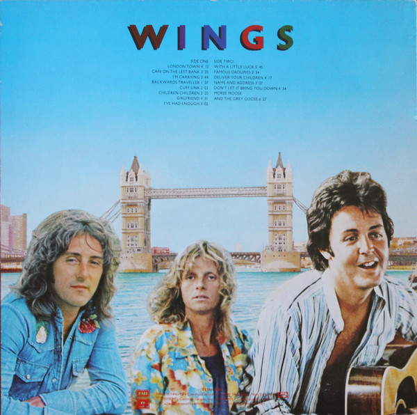 Wings - London Town | Parlophone (3C 064-60521) - 2