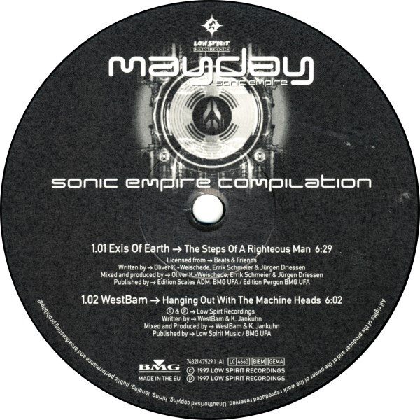 Various - Mayday – The Sonic Empire Compilation | Low Spirit Recordings (74321 47529 1) - 3