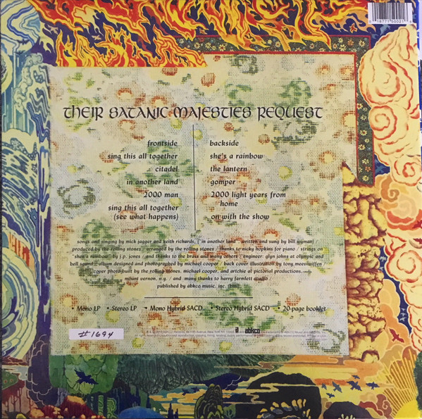The Rolling Stones - Their Satanic Majesties Request | ABKCO (5002-1) - 2