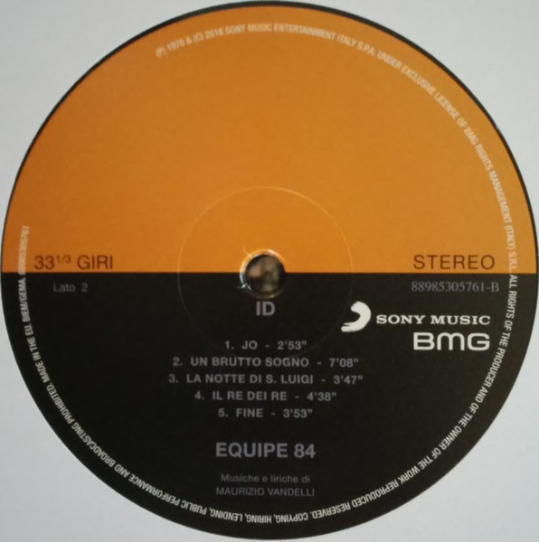 Equipe 84 - ID | Sony Music (88985305761) - 4 Equipe 84 - ID | Sony Music (88985305761) - 4