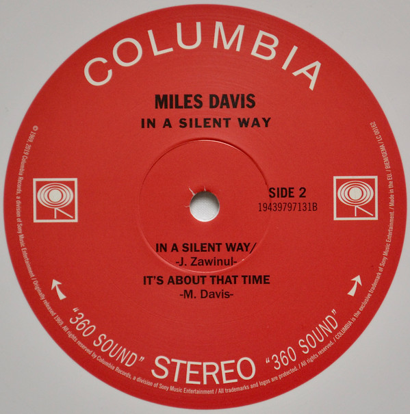 Miles Davis - In A Silent Way | Columbia (19439797131) - 4