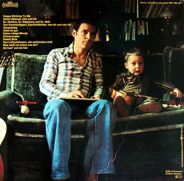 Reinhard Mey - Keine Ruhige Minute | Intercord (INT 160.121) - 4