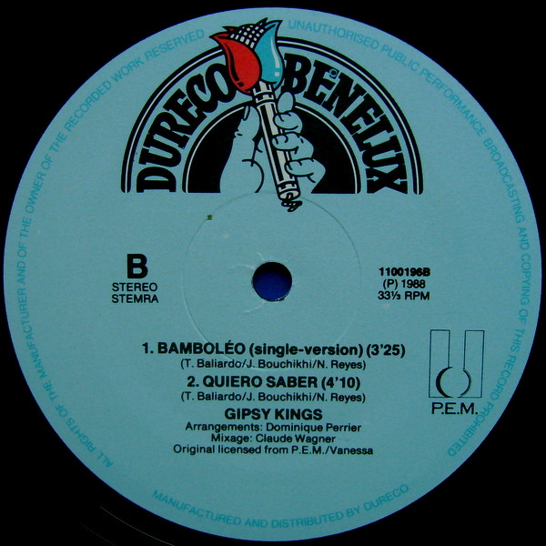 Gipsy Kings - Bamboléo | Dureco Benelux (1100196) - 4