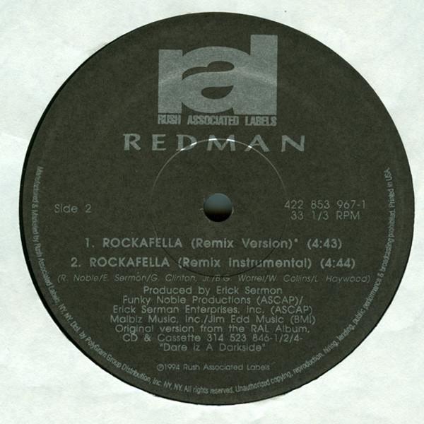 Redman - Rockafella | Rush Associated Labels (422 853 967-1) - 4