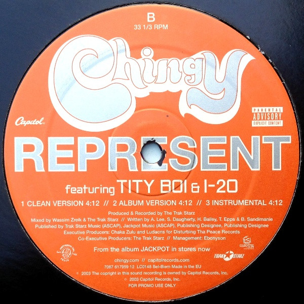 Chingy - Holidae In / Represent | Capitol Records (7087 617959 12) - 3