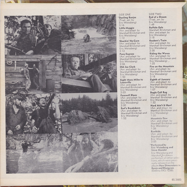 Eric Weissberg And Steve Mandell - Dueling Banjos From The Original Motion Picture Soundtrack Deliverance And Additional Music | Warner Bros. Records (BS 2683) - 2 Eric Weissberg And Steve Mandell - Dueling Banjos From The Original Motion Picture Soundtrack Deliverance And Additional Music | Warner Bros. Records (BS 2683) - 2