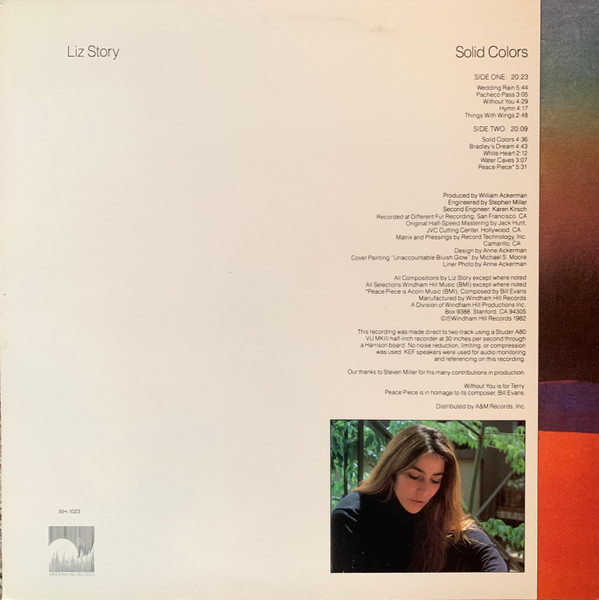 Liz Story - Solid Colors | Windham Hill Records (WH-1023) - 2 Liz Story - Solid Colors | Windham Hill Records (WH-1023) - 2