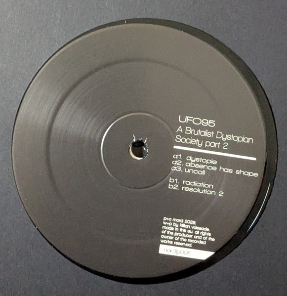 UFO95 - A Brutalist Dystopian Society - Part 2 | Mord (MORDLP005) - 3