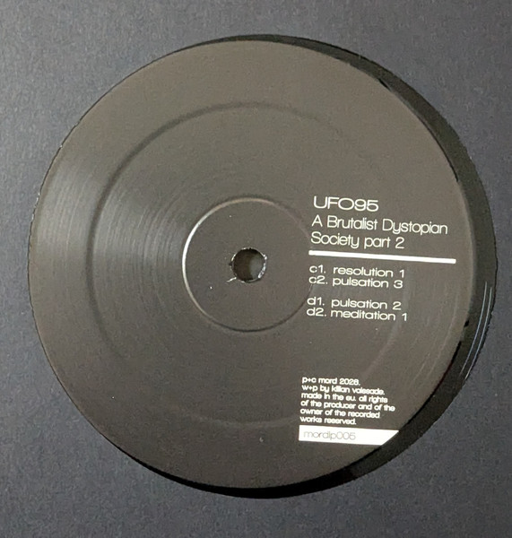 UFO95 - A Brutalist Dystopian Society - Part 2 | Mord (MORDLP005) - 4