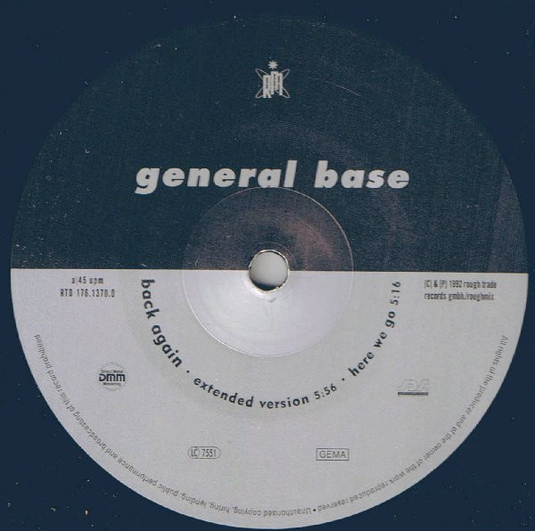 General Base - Back Again | Roughmix (RTD 176.1370.0) - 3