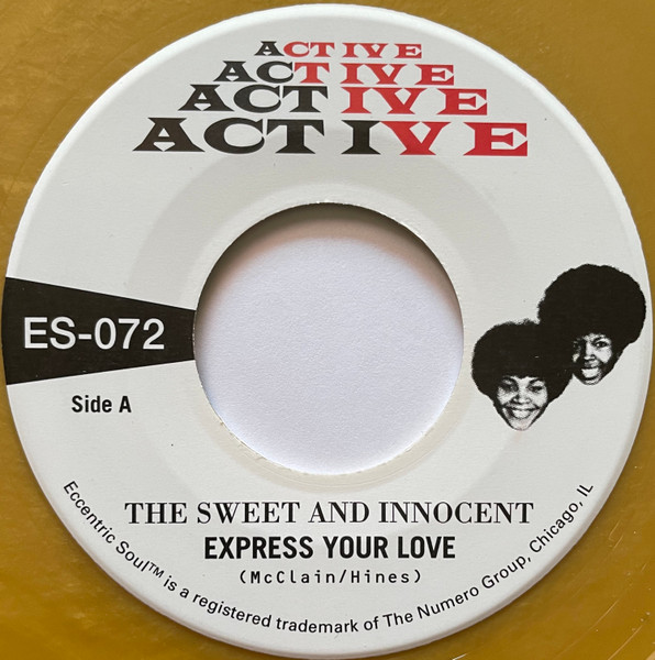 Sweet And Innocent - Express Your Love / Cry Love | Numero Group (ES-072)