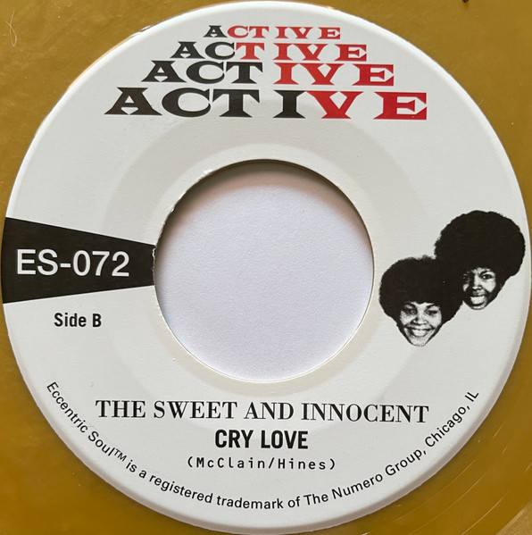 Sweet And Innocent - Express Your Love / Cry Love | Numero Group (ES-072) - 2