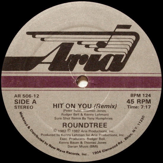 Roundtree - Hit On You (Remix) | Aria (AR 506-12) - 3