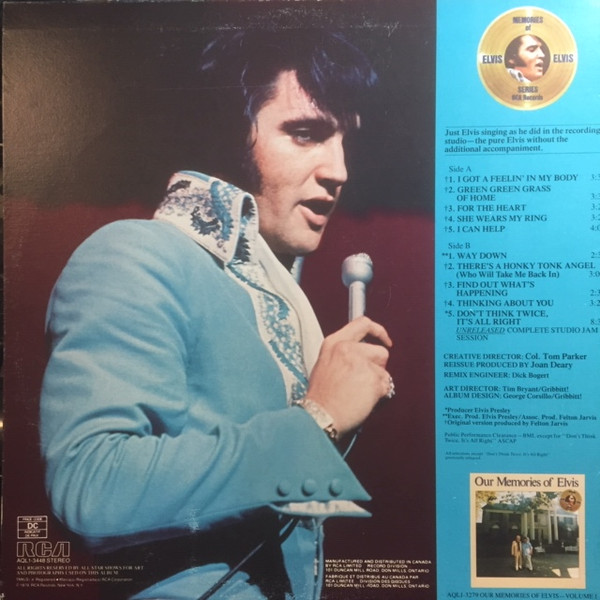 Elvis Presley - Our Memories Of Elvis Volume 2 [Vinyl] | RCA (AQL1-3448) - 2