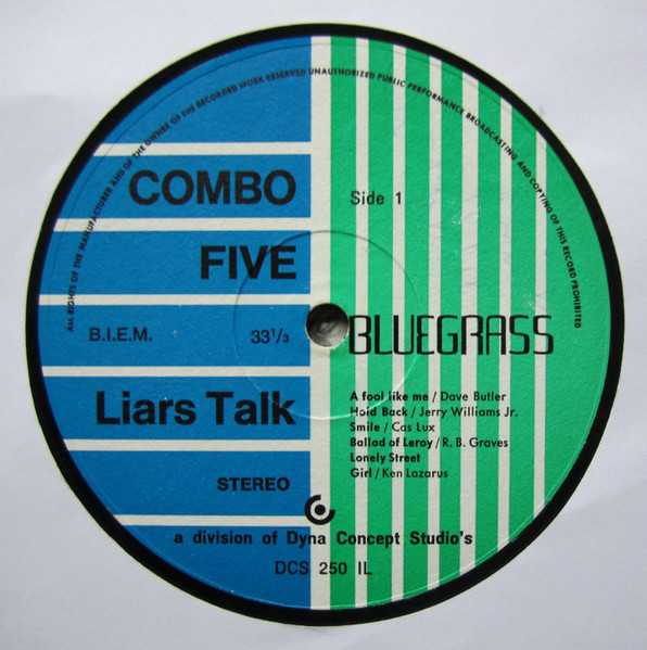 Combo Five - Liars Talk | Bluegrass (DCS 2501 L) - 3 Combo Five - Liars Talk | Bluegrass (DCS 2501 L) - 3