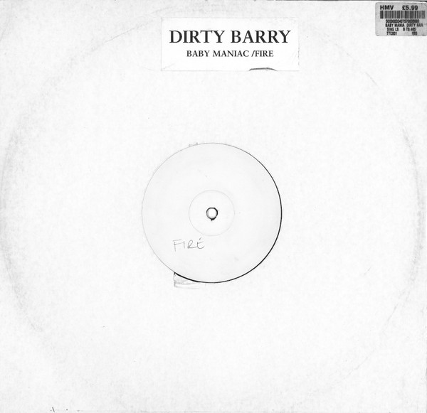 Dirty Barry - Baby Maniac / Fire | Tin Tin Club (TTC-001) - main