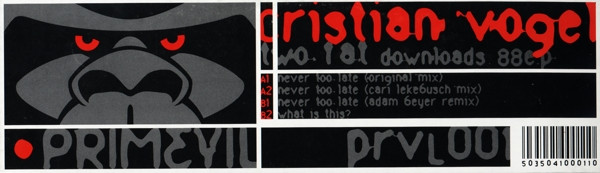 Cristian Vogel - Two Fat Downloads 88 EP | Primevil (prvl001) - 4