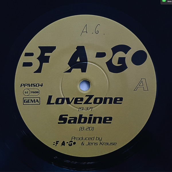 BF Cargo - Love Zone | Peppermint Park Records (PPMS04)