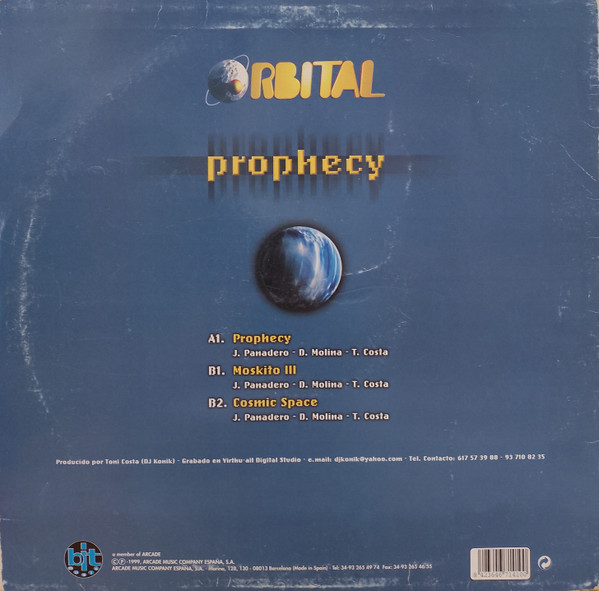 Orbital - Prophecy | Bit Music (71-410) - 2