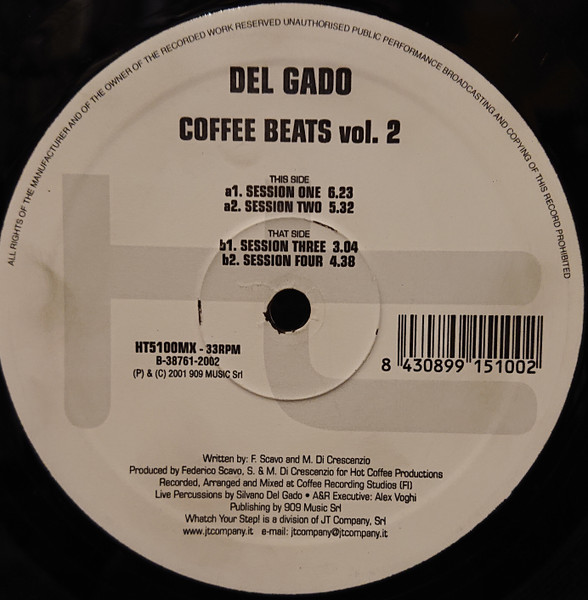 Silvano Del Gado - Coffee Beats Vol. 2 | House Tempo (HT 5100 MX) - 3