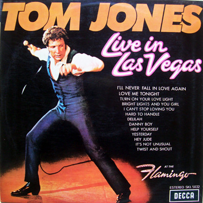 Tom Jones - Live In Las Vegas | Decca (SKL 5032)