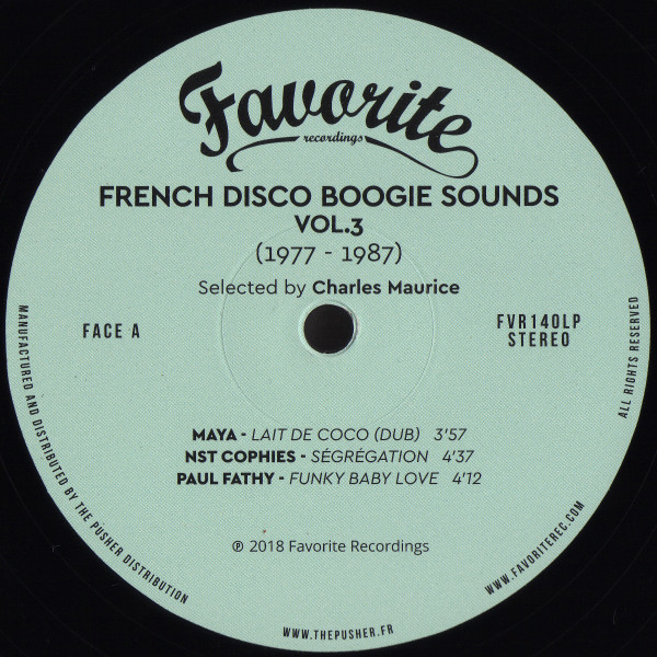 Various - French Disco Boogie Sounds Vol. 3 (1977-1987) | Favorite Recordings (FVR140LP) - 3
