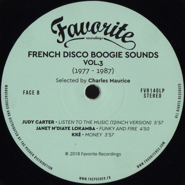 Various - French Disco Boogie Sounds Vol. 3 (1977-1987) | Favorite Recordings (FVR140LP) - 4
