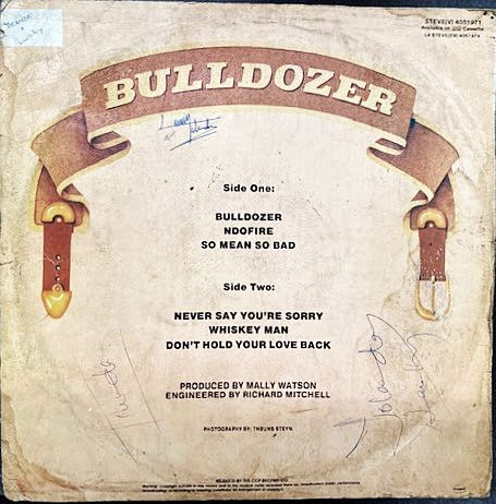 Steve Kekana - Bulldozer | EMI (STEVE (V) 4051971) - 2 Steve Kekana - Bulldozer | EMI (STEVE (V) 4051971) - 2