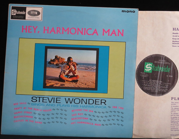 Stevie Wonder - Hey, Harmonica Man | Stateside (SL 10108) - main
