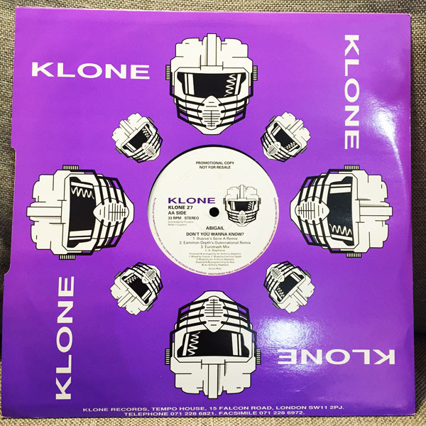 Abigail - Don't You Wanna Know? | Klone Records (KLONE 27) - 4