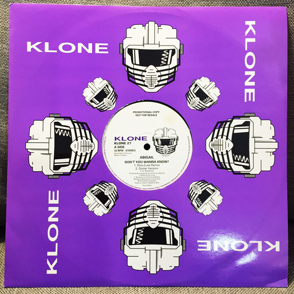 Abigail - Don't You Wanna Know? | Klone Records (KLONE 27) - 3