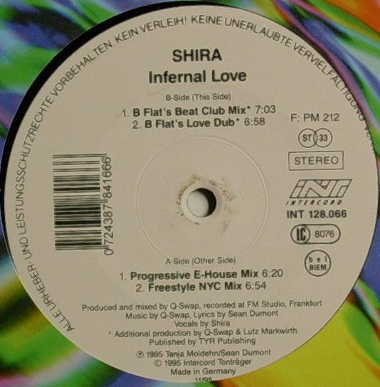 Shira - Infernal Love | Blow Up (INT 128.066)