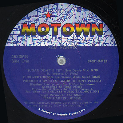 Sam Harris - Sugar Don't Bite | Motown (4523MG)