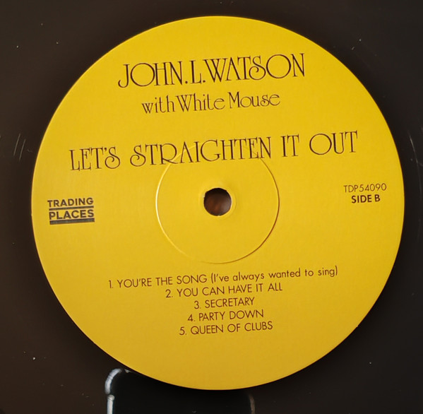 John L. Watson With White Mouse - Let's Straighten It Out | Trading Places (TDP 54090) - 4