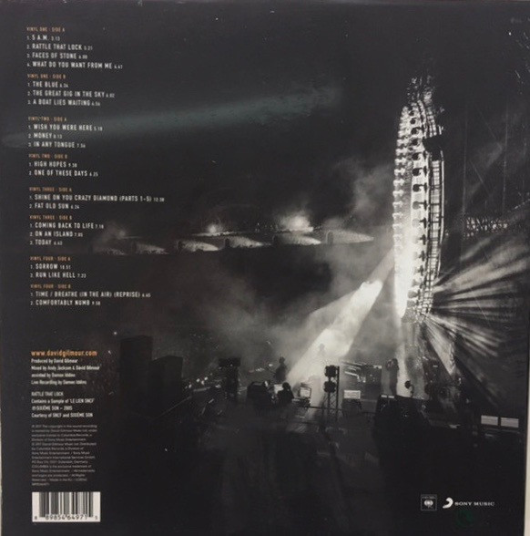 David Gilmour - Live At Pompeii | Columbia (88985464971) - 3 David Gilmour - Live At Pompeii | Columbia (88985464971) - 3