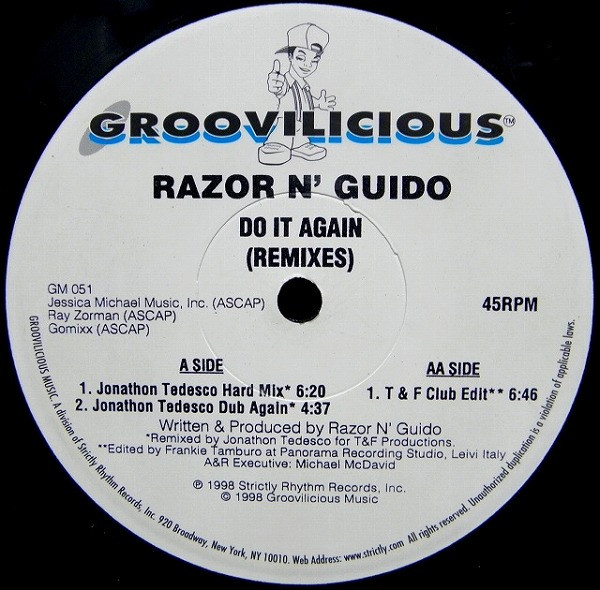 Razor N' Guido - Do It Again (Remixes) | Groovilicious (GM 051)