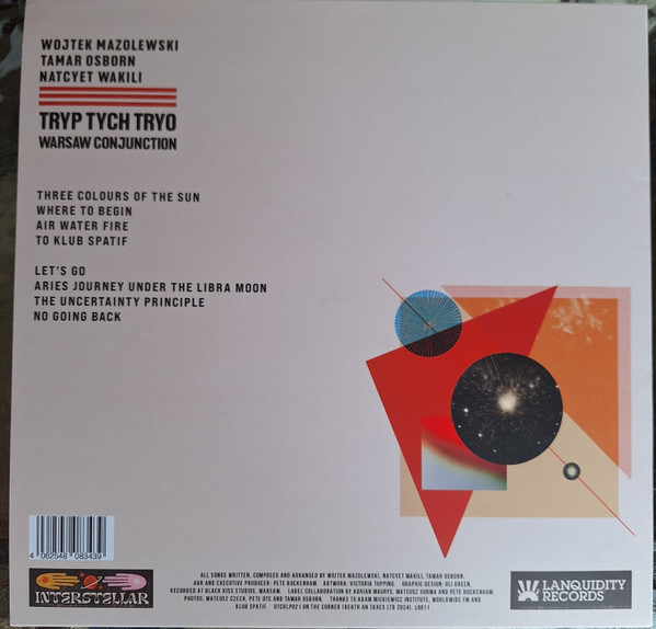 Tryp Tych Tryo - Warsaw Conjunction (LTD Clear) | On The Corner Records (OTCRLP021) - 2 Tryp Tych Tryo - Warsaw Conjunction (LTD Clear) | On The Corner Records (OTCRLP021) - 2