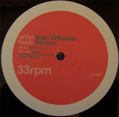 Brian Stillwater - Thirteen | Undercurrent Recordings (unc12006) - 2