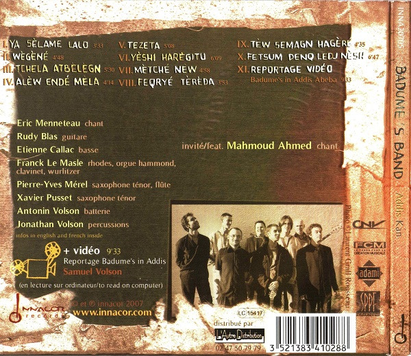 Badume's Band - Addis Kan | Innacor Records (INNA20705) Badume's Band - Addis Kan | Innacor Records (INNA20705)